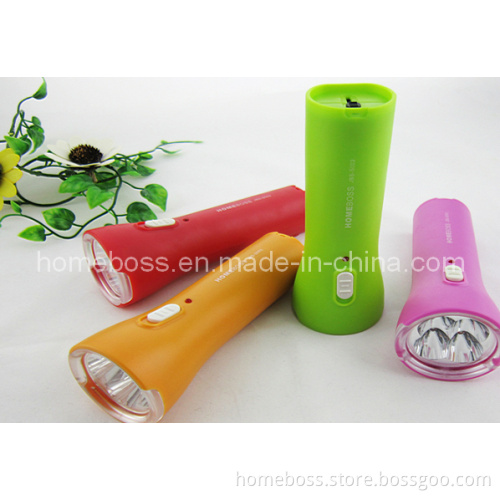 LED Flashlight / Fashion Designed Rechargeable Torch with Enery Saving Lamp (JBS-S003 Jll)